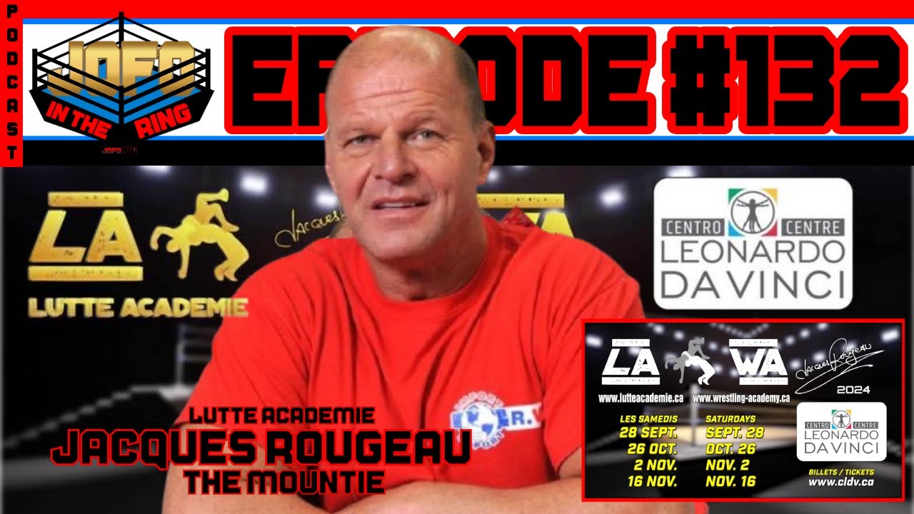 Jacques Rougeau kicks off Lutte Academie 2024 - YouTube
