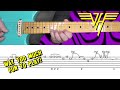 Van halen  ill wait  guitar solo lesson with tabs