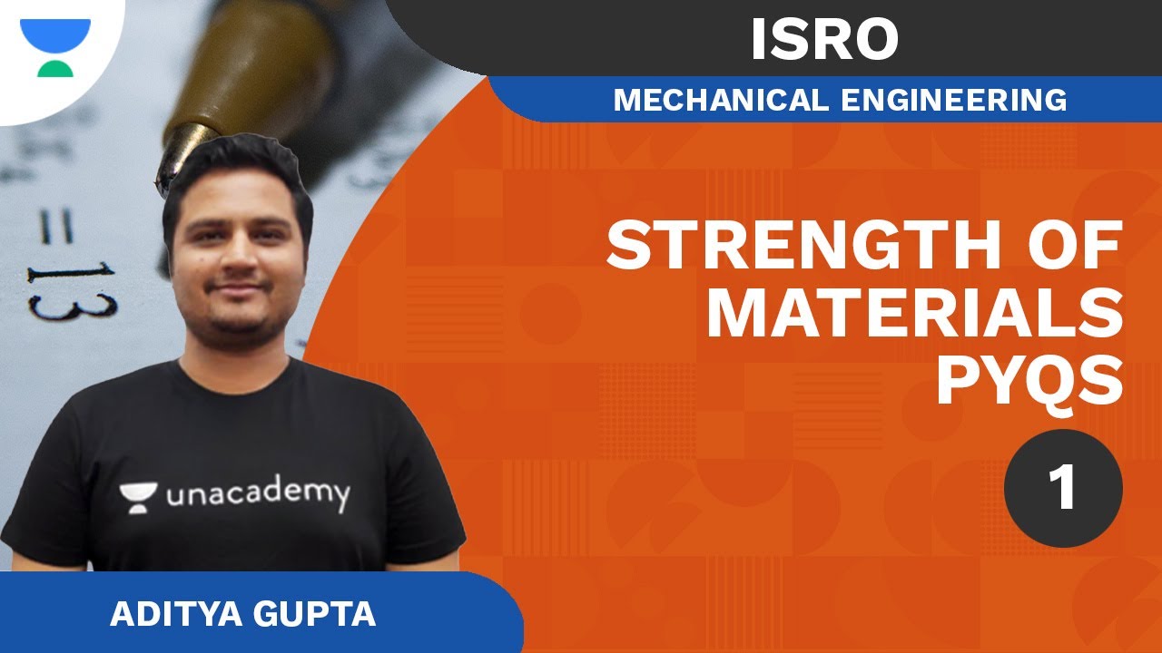 ISRO PYQs - Strength of Materials PYQs - 1 | Aditya Gupta