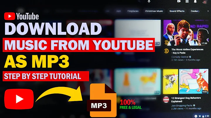HOW TO DOWNLOAD MUSIC FROM YOUTUBE AS MP3 FILE _ STEP BY STEP TUTORIAL