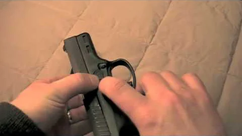 Cute Girl Strips a Steyr M9 : How to field strip