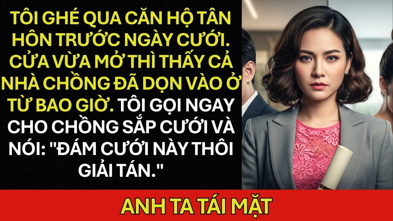 Tôi ghé qua Căn hộ Tân hôn trước ngày cưới. Cửa vừa mở thì thấy cả nhà chồng đã dọn vào ở từ bao giờ