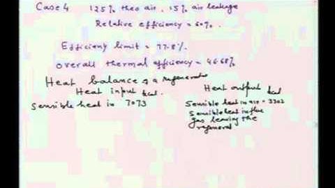 Mod-01 Lec-20 Heat Utilization in Furnaces: Heat Recovery Concepts and Illustrations