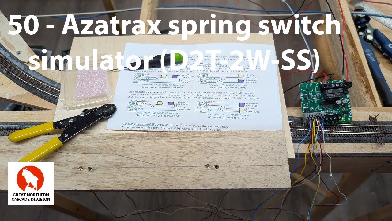 50 - Симулятор пружинного переключателя Azatrax (D2T-2W-SS)