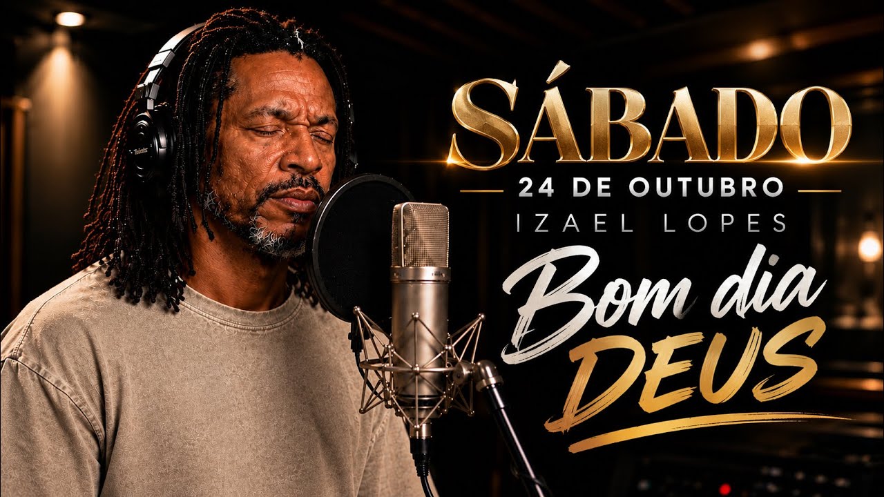 Sábado 24 de Outubro - Izael Lopes | Bom dia Deus 🙏🏻