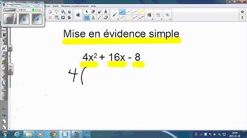 Mise en évidence simple