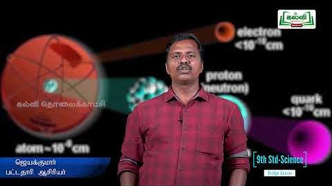 வகுப்பு 9 | அறிவியல் | அணுவின் அமைப்பு |  அலகு 5 | KalviTV