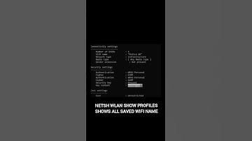 How to get password of saved wifi using CMD