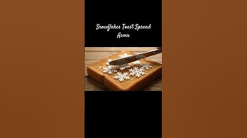 Toast Spread ASMR ❄️ Satisfying #asmr #oddlysatisfying #relaxing #aiart #toast #satisfying #ai