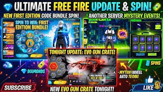 FF INDONESIA SPIN IN FIRST EDITION CODE BUNDLE AND ANOTHER SERVER MYSTERY EVENTS ❤️‍🩹🙀