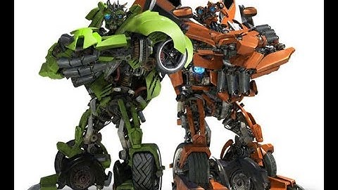 Transformers saga all The Twins scenes