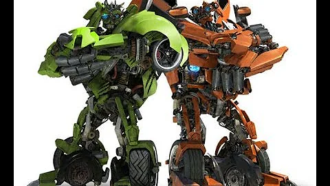 Transformers saga all The Twins scenes