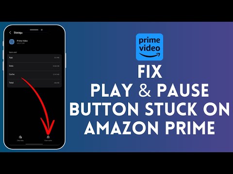How to Fix Play & Pause Button Stuck on Amazon Prime (2024) | Amazon Tutorial