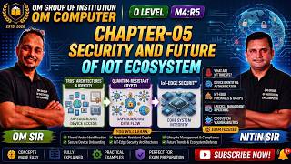 IoT Chapter 05: Security & Future of IoT Ecosystem | O Level M4:R5 | #nitinsir