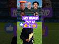 Hala Madrid Part 43 ⚡ Ronaldo | Mbappé | Messi | Viní Jr | Valverde  #football #shorts