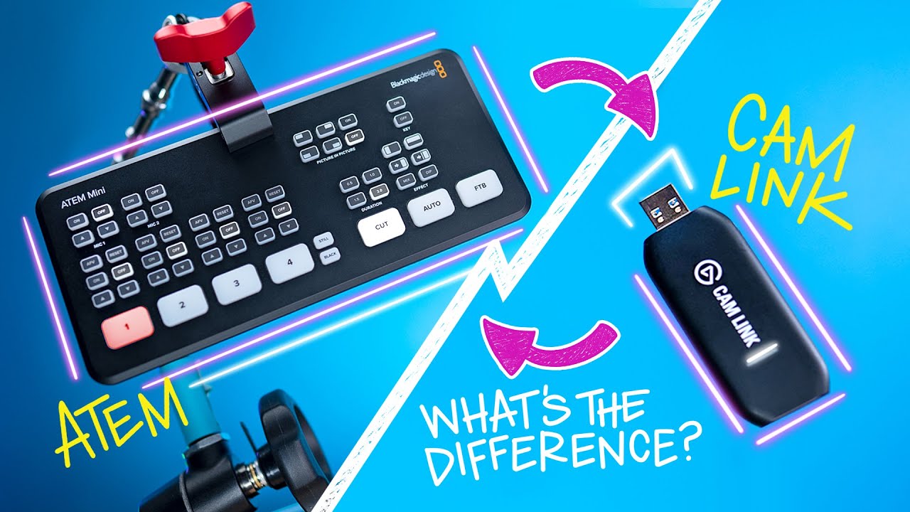 Which Capture Card Is Best For Streaming ATEM Mini Vs Elgato Cam Link YouTube