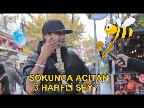 SOKUNCA ACITAN 3 HARFLİ ŞEY NEDİR ? - SARI MİKROFON