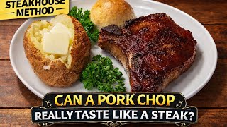 Can a Pork Chop Really Taste Like a Steak? | Steakhouse Method