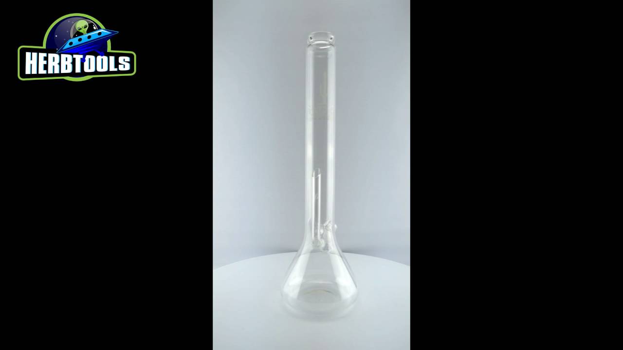 Cactus Chimney Glass Beaker Bong [HD] [HERBTOOLS]