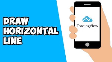 How To Draw Horizontal Line On TradingView Mobile App (2022)