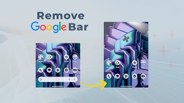 Remove the Google search bar from homescreen in HMD smartphones