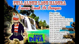 FULL ALBUM LAGU MADURA LAWAS TERBAIK - JAWA TIMUR - INDONESIA