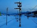 Last semaphore signal in Hokkaido,Japan 01/03/04