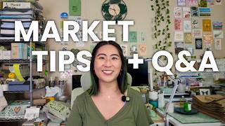 Market Tips + Q&A ☺ Answering your questions about pop-up markets, being a vendor, branding