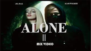 Alan Walker & Ava Max - Alone, PT. II (dua video jadi satu)