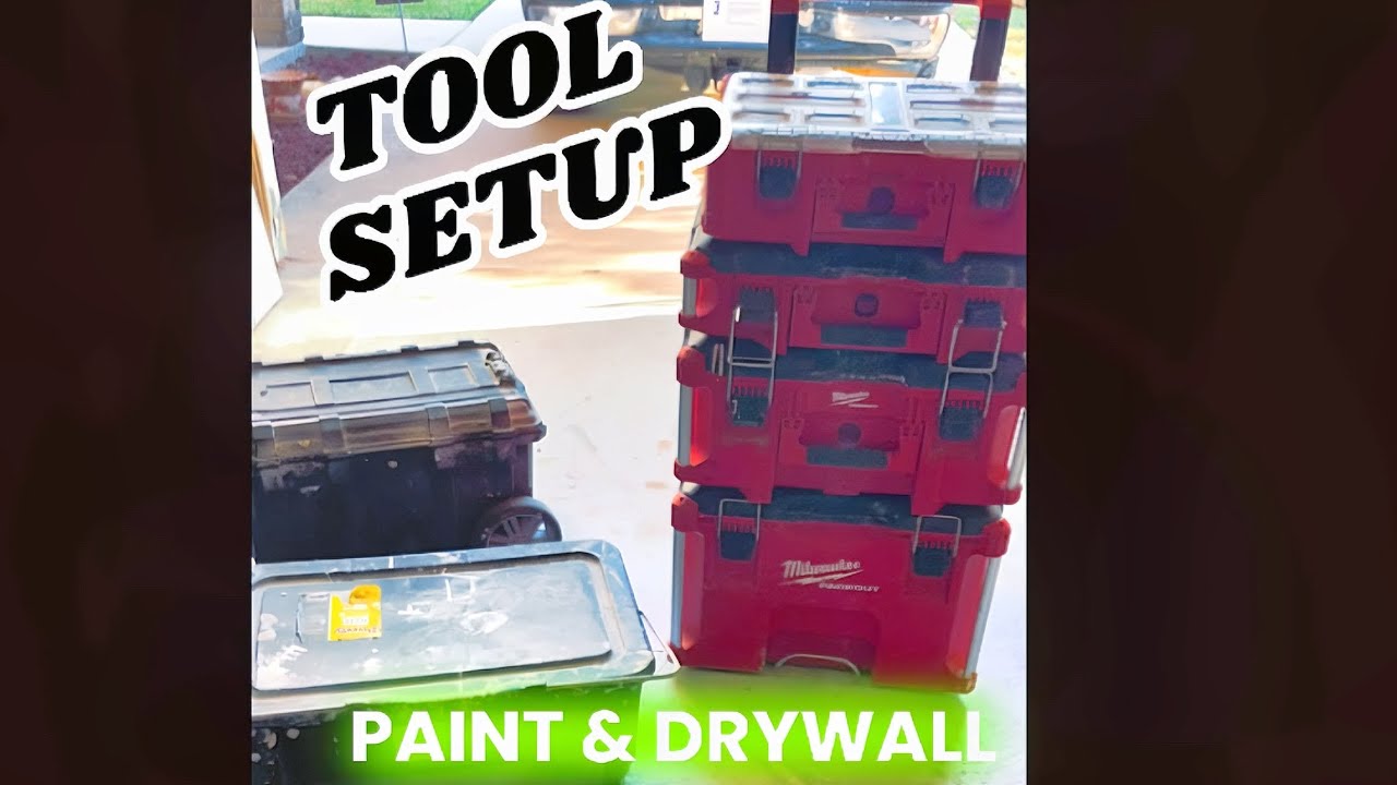 Painting & Drywall Tool Setup - YouTube