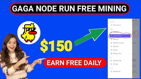 GAGA NODE RUN FREE MINING | GAGA NODE WITHDRAWAL | GAGA NODE Real or FAKE🤥 Full Review Hindi