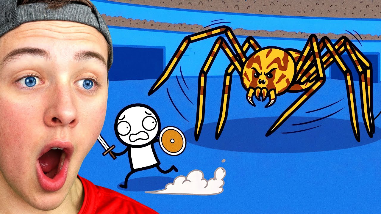 Reacting to FIGHTING the DEADLIEST SPIDERS (DUMB DOGGO)