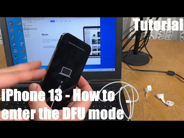 How to enter the DFU mode in case of malfunction iPhone 13 Pro
