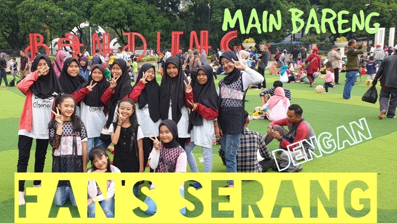 MAIN BARENG Fan's Serang | Alun2 Bandung | By Fitta 