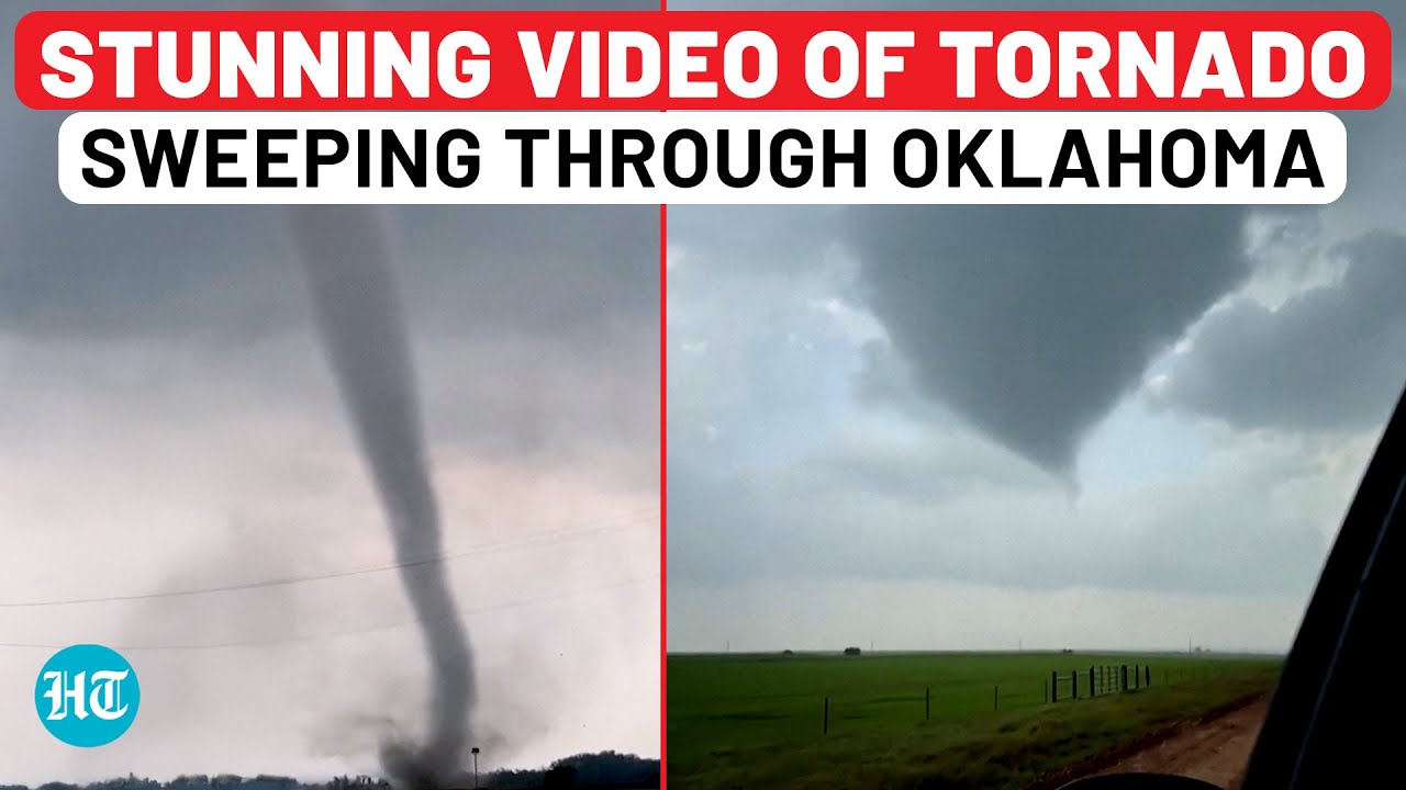 Destructive Tornado Spotted On Camera In Arnett, Oklahoma Amid Ongoing ...