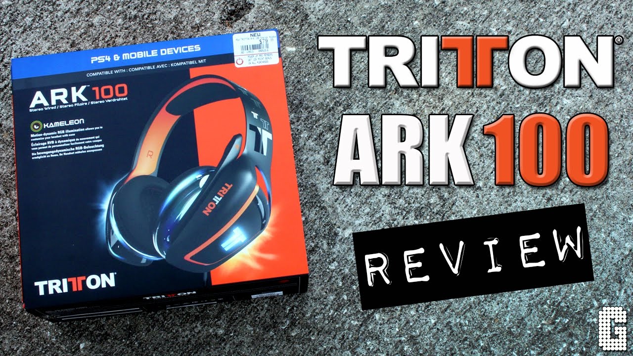First Look! Tritton ARK 100 Kameleon Gaming Headset REVIEW! YouTube