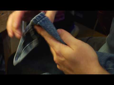 Sewing Machine Techniques : Tips for Hemming Blue Jeans