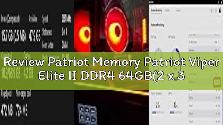 Review Patriot Memory Patriot Viper Elite II DDR4 64GB(2 x 32GB) 3200MHz Kit