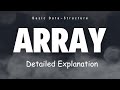 Array Essentials: Understanding the Building Blocks of Data Structures | Beginner's Guide #arrays