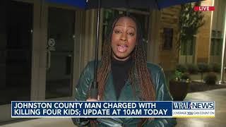 Johnston County man charged with killing 4 kids appears in court again