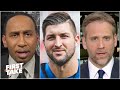 First Take reacts to the Jaguars officially signing Tim Tebow as a tight end