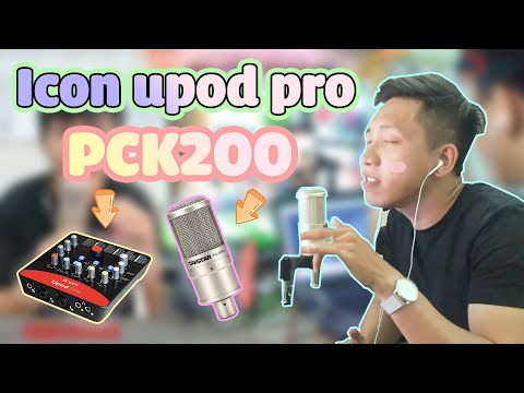 ✅ TEST TRƯỚC KHI GỬI CHO KHÁCH HÀNG Ở XA, KHÔNG CHỈ LÀ COMBO ICON UPOD PCK200 MÀ CÒN LAPTOP NỮA CƠ !