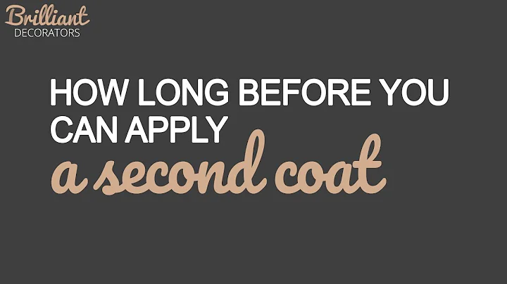 How Long Before You Can Apply a Second Coat? | Brilliant Decorators
