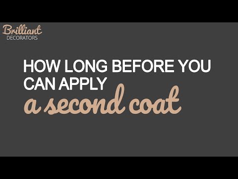 How Long Before You Can Apply a Second Coat? | Brilliant Decorators