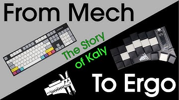 My Journey From Mechanical to Ergonomic Keyboards | The Story of Kaly