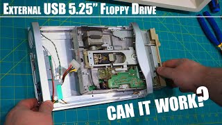 Can we build a USB 5.25' Floppy Drive?