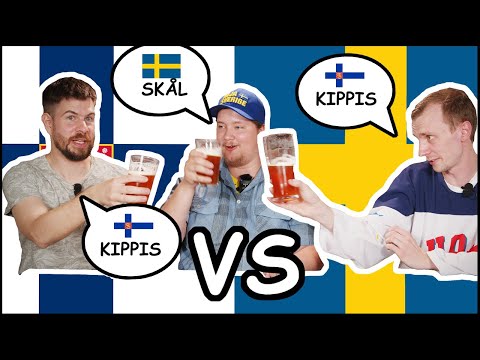 FINLAND VS SWEDEN - Beer tasting challenge