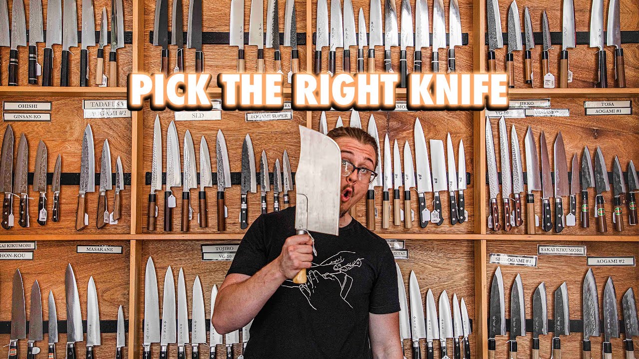 The Ultimate Guide to Picking The Perfect Kitchen Knife | Joshua Weissman
