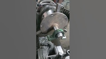 Bering Shaft Job #short #lathemachine operator #archanaengineeringwork #machine