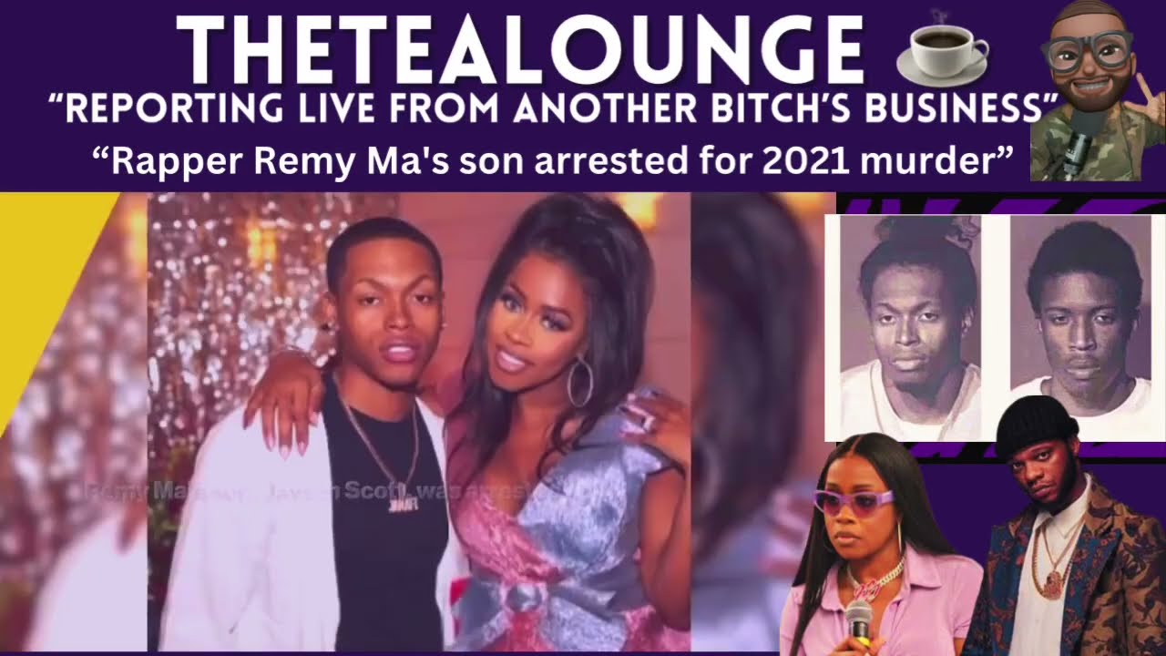 “Rapper Remy Ma's son arrested for 2021 murder”